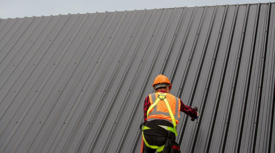 Professional metal roof installation services in Americus, KS